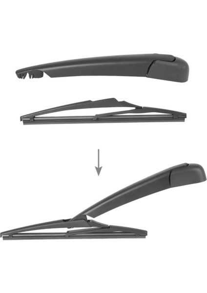Renault Megane 2 Arka Silecek Kolu ve Süpürgesi 2002-2008