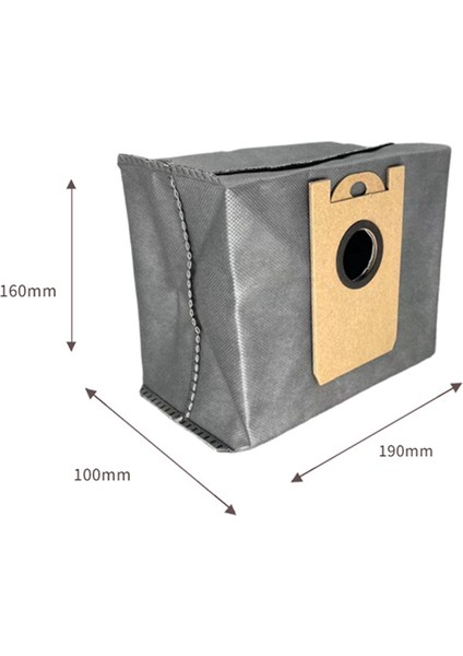 Robovac L35 Hibrit LR30 Hibrit LR20 Otomatik Boşaltma Istasyonu Için 10 Adet Toz Torbası, Aktif Karbon Kumaşlı (Yurt Dışından) modelleri