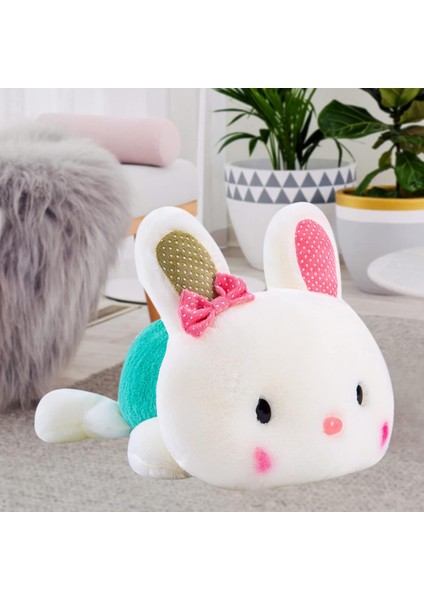 11.8" Tavşan Peluş Yastık Dolması Hayvan Sevimli Tavşan Peluş Oyuncak Yeşil Tavşan Peluş (Yurt Dışından)