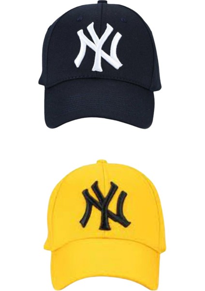 Unisex Ny Nakışlı Kep Şapka 2'li Set fiyatları
