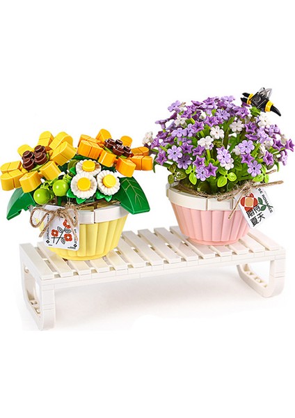 Yaratıcı Çiçek Yapı Modeli (543 Parça) (Yurt Dışından)