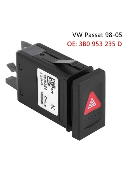Volkswagen Passat B5 Dörtlü Sinyal Flaşör Anahtarı Düğmesi 1998-2005 7 Pin fiyatları