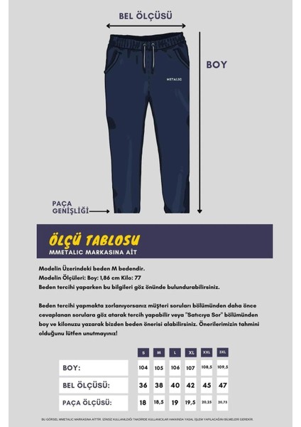 Siyah-Lacivert Erkek 2'li Fermuar Cep Nakış Detaylı Düz Paça Rahat Kesim Eşofman Altı