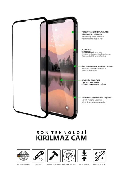 Atatürk Baskılı Iphone 15 Plus Uyumlu Ekran Korucu Cam