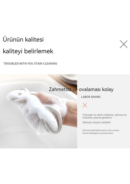 Ev Tipi Çift Taraflı Kalınlaştırılmış Sekiz Süngerli Silme Bloğu Sert Ipek Bulaşık Bezi Mikrofiber Çok Fonksiyonlu Mutfak Temizliği (Yurt Dışından) fırsatları