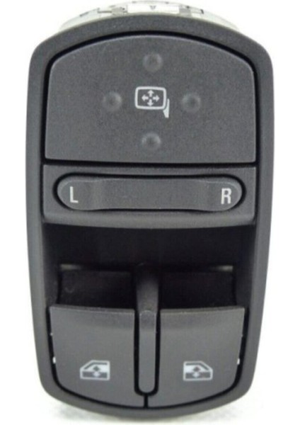 Opel Corsa D Çiftli Cam Düğmesi Ayna Ayarlı Uyumlu 2007-2014