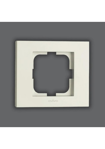 Grano Beyaz Tekli Çerçeve 24'lü Paket