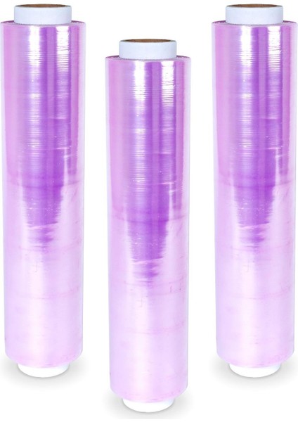 Strech El Tipi Gıda Lila Renk 9 Mikron 45 cm 1,3 kg 180 gr Masura 1 Adet fırsatları