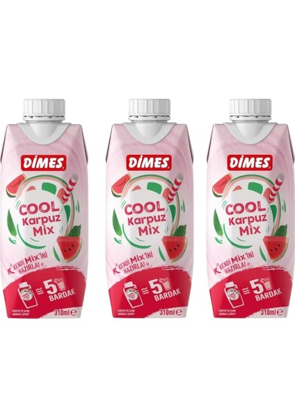 Cool Karpuz Mix 310 ml 3 Adet