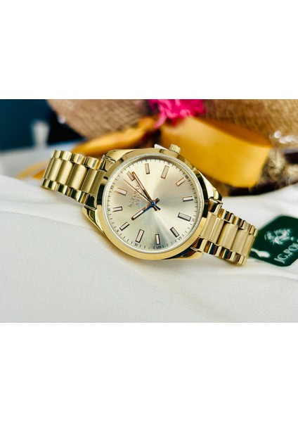JPC.0223-1376.4 Jg.polo Club Kadın Çelik Kordon Çelik Kasa Orjinal Kol Saati