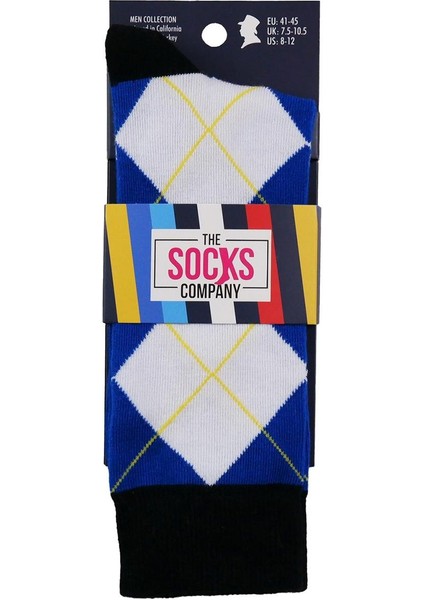 Desenli Erkek Soket Çorap