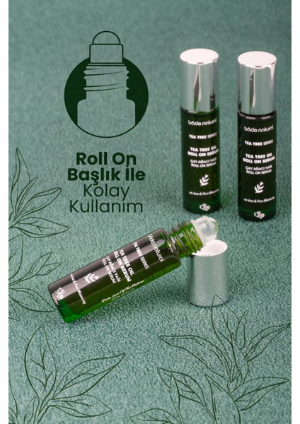 Bade Natural Çay Ağacı Hızlı Etkili Akne Karşıtı Roll On 10 ml