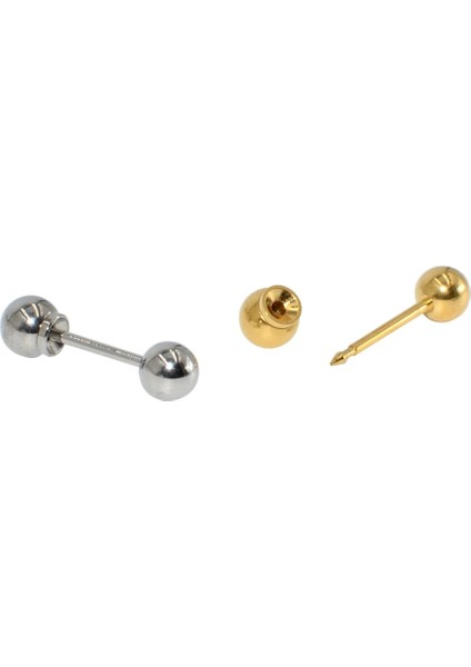 F21-304 1 Adet Hiçbir Ağrı Kulak Delme Cihazı + Güvenli Top Toka Seti ile Steril Çerçeve Steril Tek Kullanımlık Güvenlik Kıkırdak Tragus Damızlık Tabancası (Yurt Dışından)