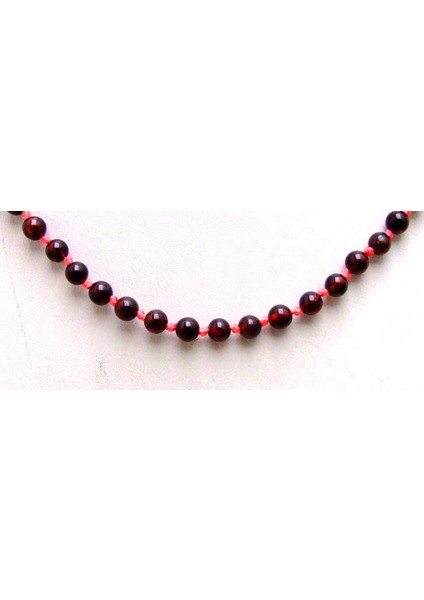 10-11 mm Qingmos Yuvarlak Doğal Kahverengi Granat Kolye ile Kadınlar Için Hakiki Taş Chokers 17 "takı Yakası Femme NEC5786 (Yurt Dışından) fırsatları