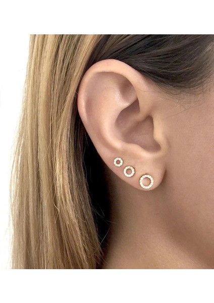 Haki 925 Ayar Gümüş Kulak Iğne Renkli Kristal Saplama Küpeler Kadınlar Için Basit Beyaz Opal Piercing Küpe Takı Aksesuarları (Yurt Dışından) fiyatları