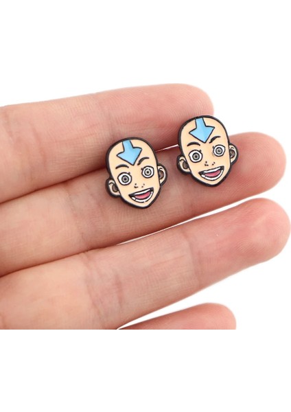 No.5 Boyutu Lb Çifti Sevimli Hayvan Kurbağa Kalp Anime Moda Trendi Kadın Karikatür Küpe Eğlenceli Yenilik Küpe Kız Hediye (Yurt Dışından) modelleri