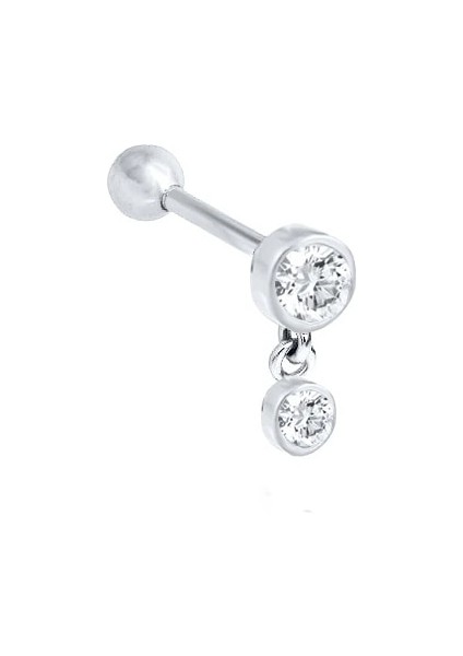 No.6 Boyutu Konserve Terling Gümüş Küpe Kadınlar Için At Gözü Saplama Küpe Goldsilver Takı Kıkırdak Piercing Anne Hediye Серьги (Yurt Dışından)