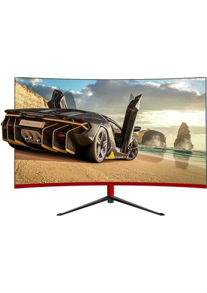 Trustier S Mt-L236CFHD 75Hz 2ms Vga Hdmi 1920x1080 23.6 inç R1800 Curved Frameless Monitör