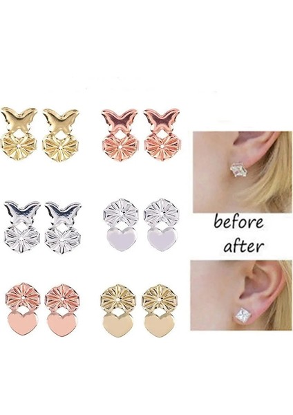 No.6 Boyutu Trendy Sihirli Küpe Cihazı Yaratıcı Küpe Toka Kaldırıcı Kulak Damızlık Aksesuarları Kadın Kızlar Için (Yurt Dışından) fiyatları