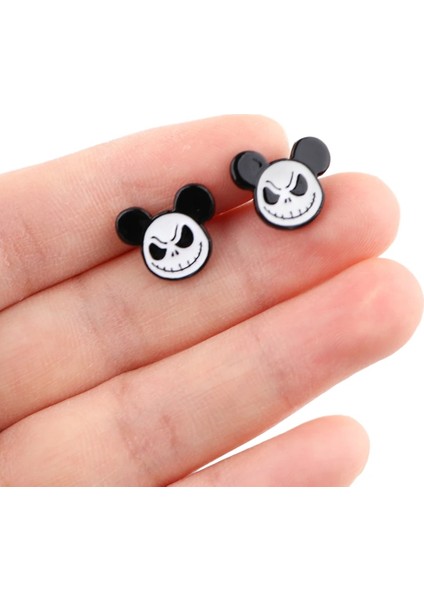 No.24 Boyutu YQ407 Dıy Mickey Minnie Mouse Küpe Winnie The Pooh Kulak Çıtçıt Karikatür Deldi Çıtçıt Küpe Dekoratif Kulaklar Takı Hediyeler (Yurt Dışından) fırsatları