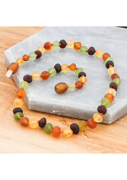 Bebek Damla Kehribar Diş Kolye fırsatları