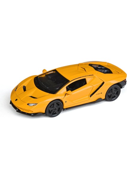 1:32 Supercar Çocuk Oyuncakları Döküm Alaşım Metal Araba Modeli Koleksiyonu Çocuk Oyun Aracı (Lbjn - Sarı) (Yurt Dışından)