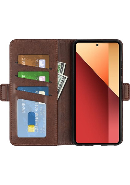 Xiaomi Poco M6 Pro 4g / Redmi Note 13 Pro 4g Deri Cüzdan Telefon Kılıfı (Yurt Dışından) fiyatları