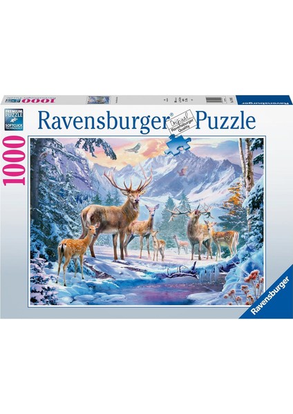 1000 Parça Puzzle Karaca ve Geyik 199495