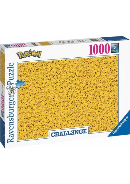 1000 Parça Puzzle Pikachu Challenge Puzzle 175765