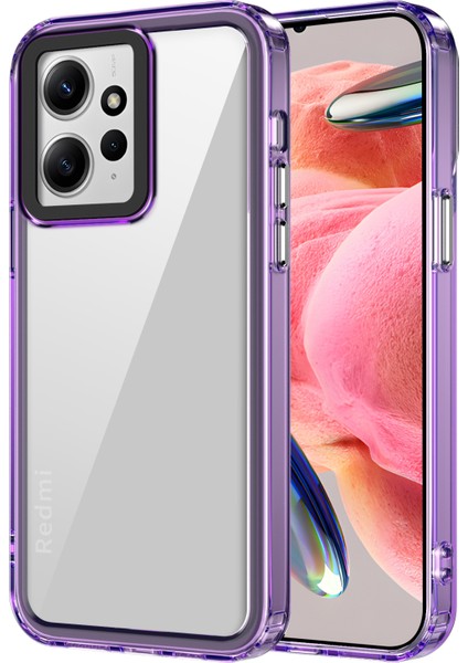 Xiaomi Redmi Note 12 4g Clear Anti-Drop Pc+Tpu Ince Telefon Kapağı (Yurt Dışından)