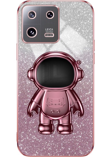 Xiaomi 13 Kapak Glitter Pc + Tpu Elektroliz Kaplama Telefon (Yurt Dışından)