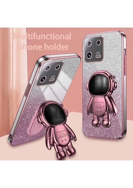 Xiaomi 13 Kapak Glitter Pc + Tpu Elektroliz Kaplama Telefon (Yurt Dışından)