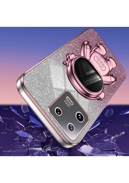 Xiaomi 13 Kapak Glitter Pc + Tpu Elektroliz Kaplama Telefon (Yurt Dışından)