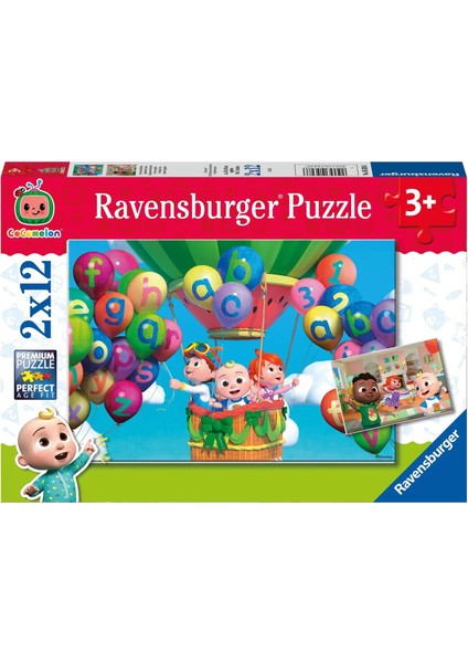 2X12 Parça Puzzle Cocomelon 056286