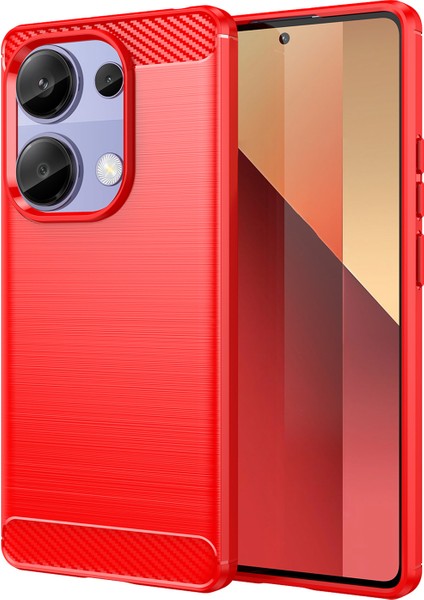 LR Joyful Xiaomi Poco M6 Pro 4g / Redmi Note 13 Pro 4g Karbon Fiber Doku Tpu Telefon Kapağı (Yurt Dışından)