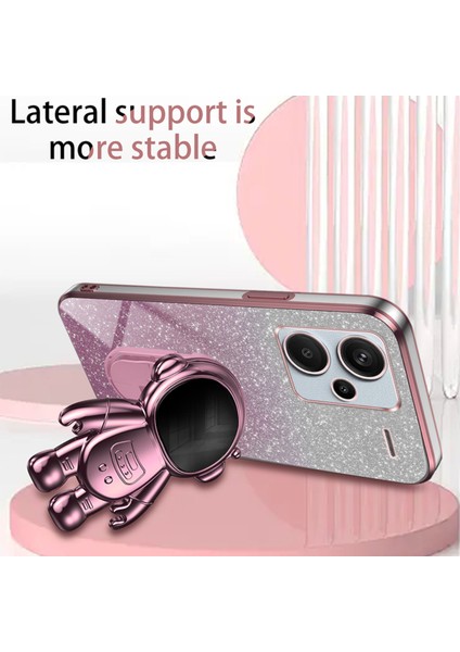 Xiaomi Redmi Note 13 Pro Plus 5g Kickstand Anti-Şok Elektroliz Kaplama Kapak (Yurt Dışından) modelleri