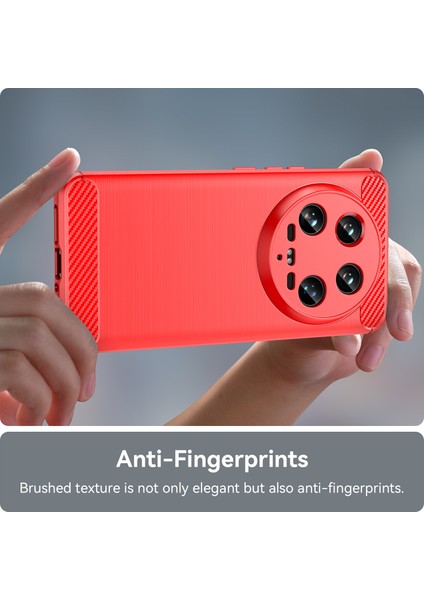 Xiaomi 14 Ultra TPU Karbon Fiber Doku Koruyucu Telefon Kapağı (Yurt Dışından) indirimleri