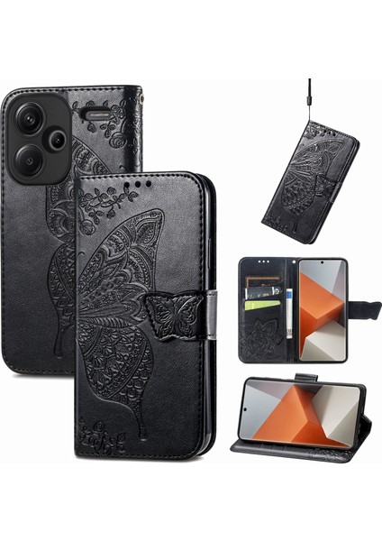 Xiaomi Redmi Note 13 Pro Plus 5g Cüzdan Pu Deri Telefon Kapağı (Yurt Dışından)