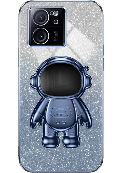 Xiaomi 13T Pro Parıltılı Toz Pc+Tpu Telefon Kapağı (Yurt Dışından)