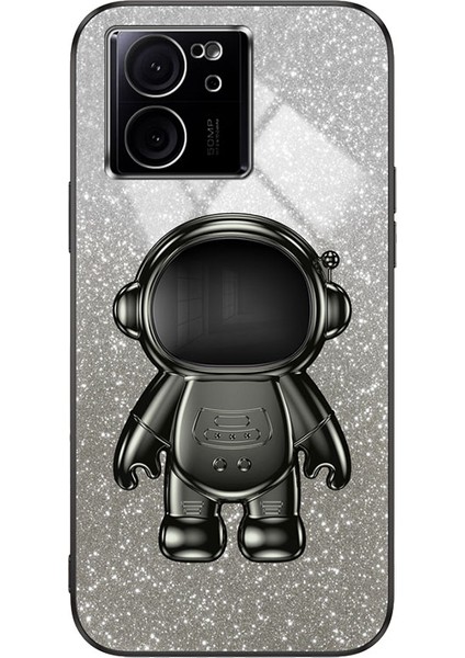Xiaomi 13T Pro Parıltılı Toz Pc+Tpu Telefon Kapağı (Yurt Dışından)