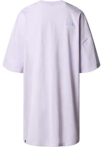 W S/s Essentıal Oversıze Tee Dress Bayan T-Shirt NF0A87NFPMI1 fiyatları
