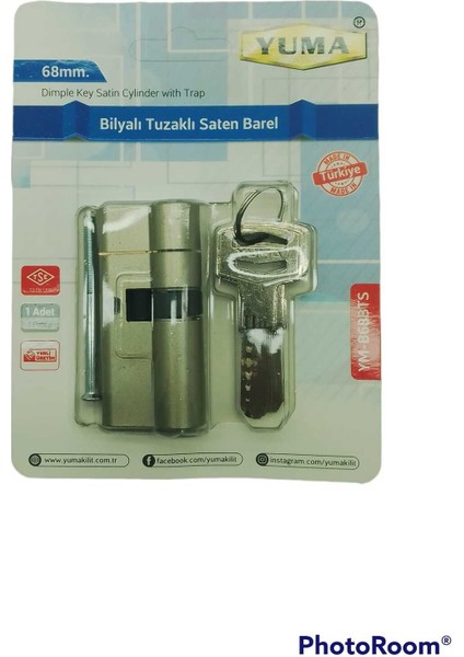 Tuzaklı Bilyalı Beyaz Barel (3791)