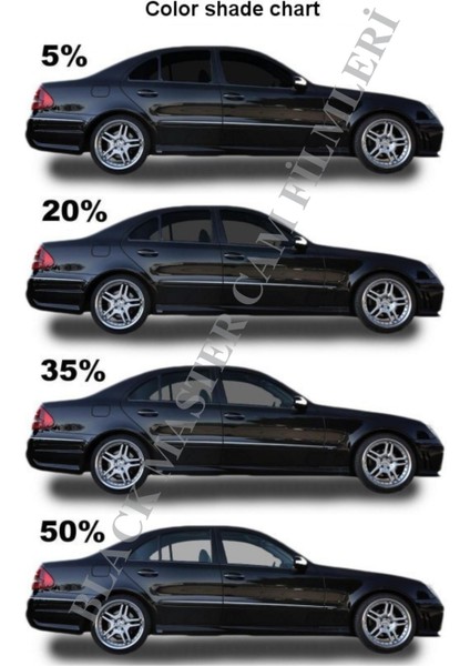 %35 Açık Ton Cam Filmi (75 cm x 14