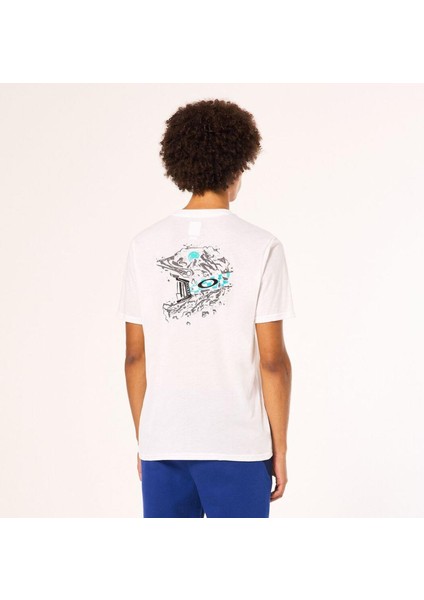 Fınısh Lıne Crew Tee Erkek T-Shirt OAK.FOA405438-OAK.100-S1