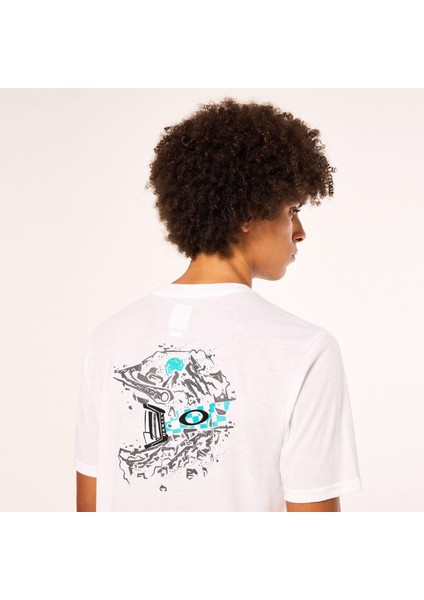 Fınısh Lıne Crew Tee Erkek T-Shirt OAK.FOA405438-OAK.100-S1