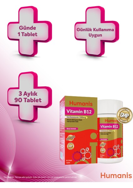 B12 Dilaltı 90 Tablet