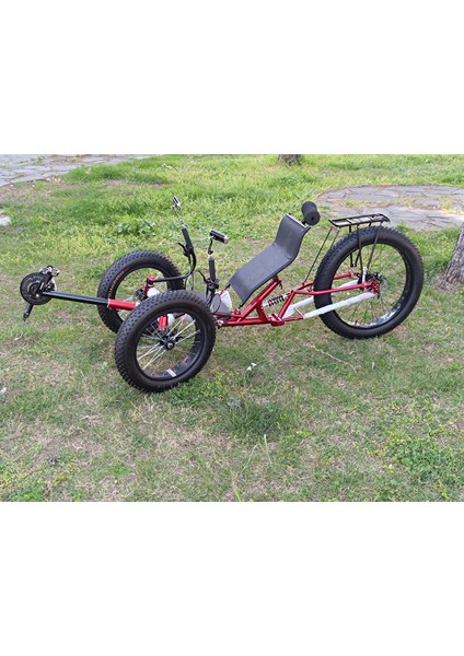 Fat Bike Yatar 3 Tekerli Katlanır Vitesli Bisiklet 20-26 Jant