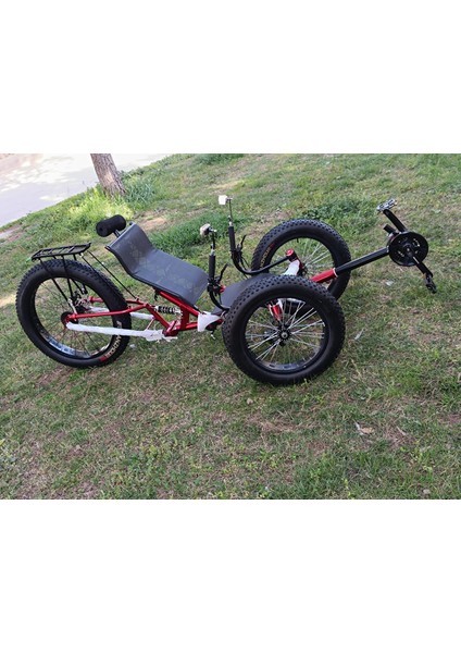 Fat Bike Yatar 3 Tekerli Katlanır Vitesli Bisiklet 20-26 Jant