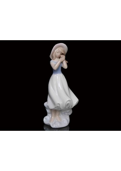 Porselen Kadım Biblo Küçük 11 cm