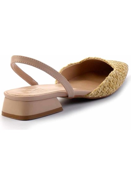 Bej Hasır Kadın Espadril K01667010328